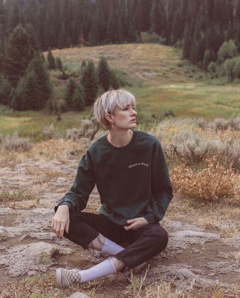 down to earth sweatshirt - 0 REDWOLF