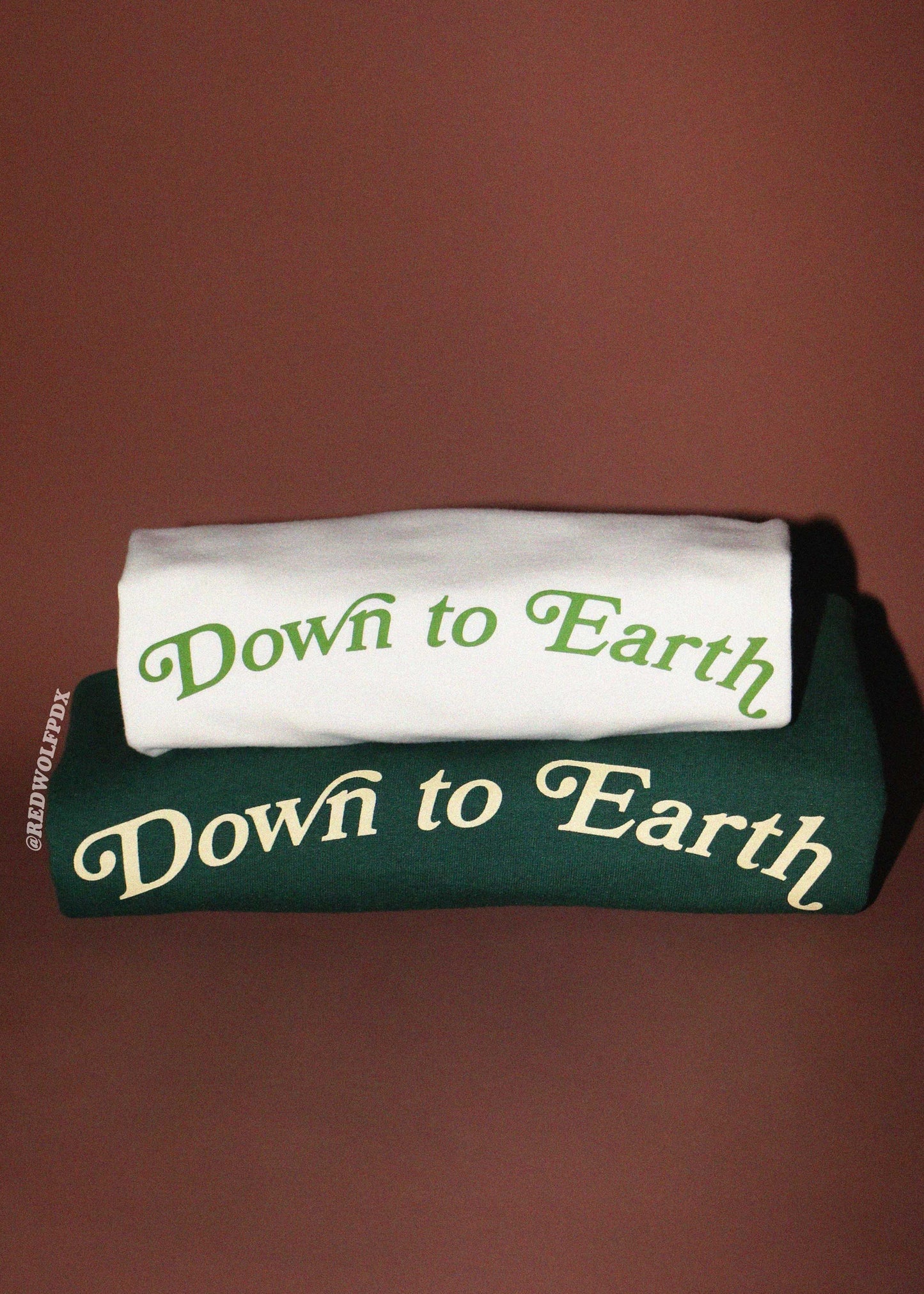 down to earth tee - 7 REDWOLF