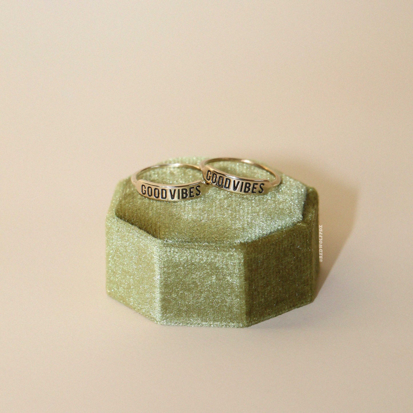 GOOD VIBES RING