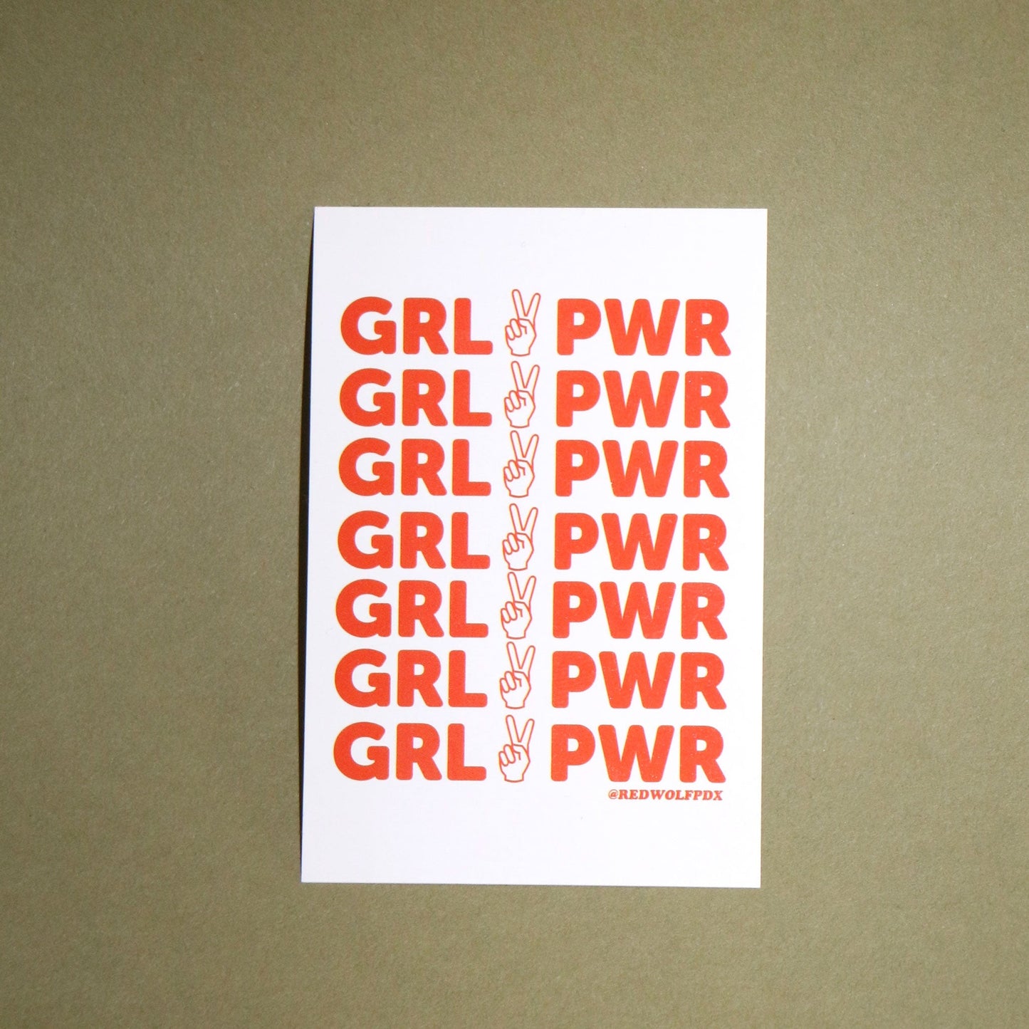 Girl Power Sticker - 0