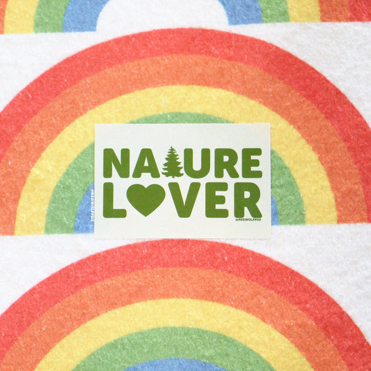 NATURE LOVER sticker