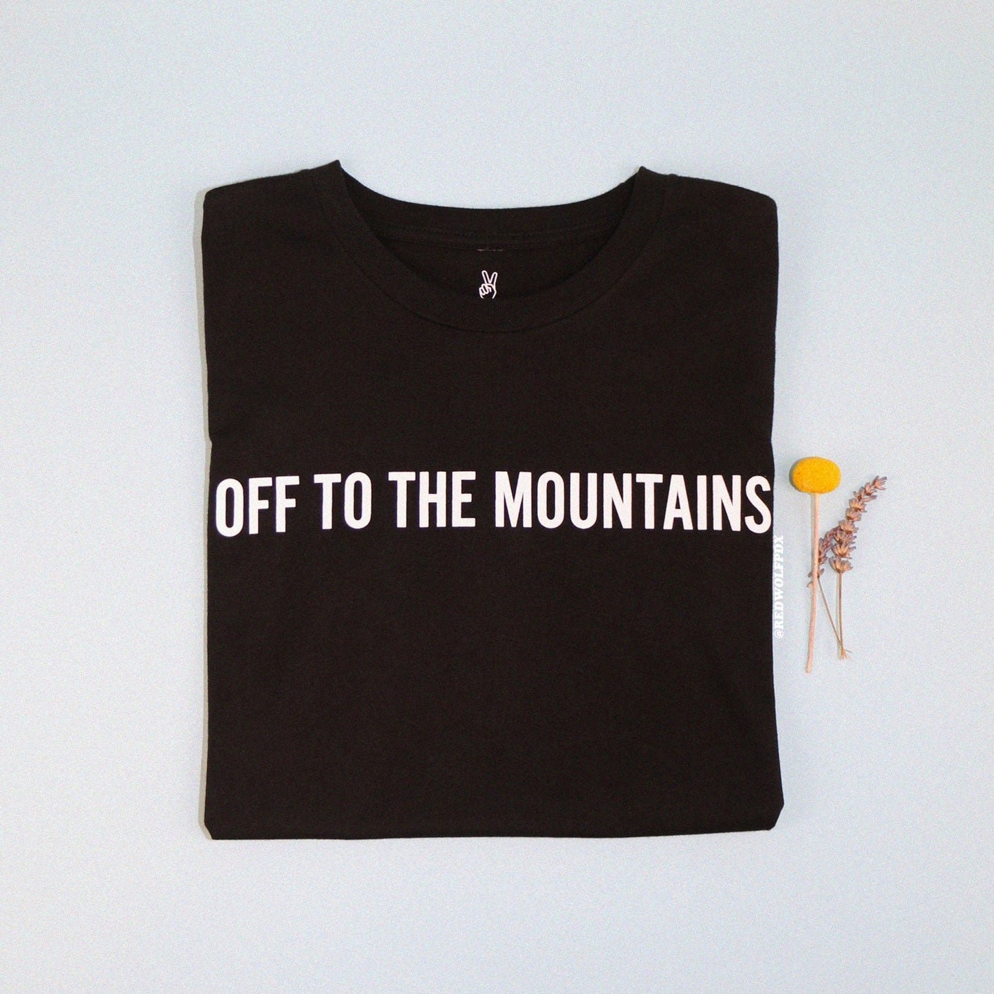 off to the mountains tee - 7