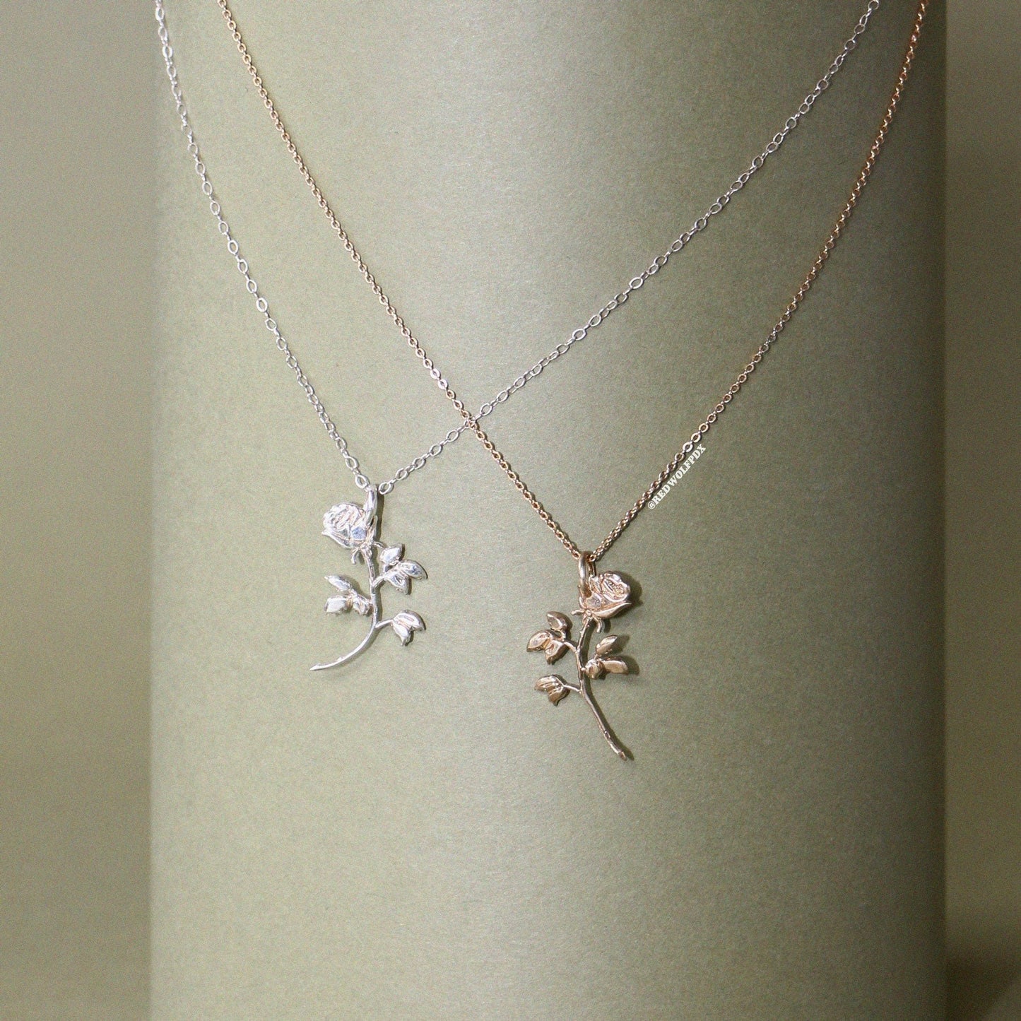 rose necklace - 0