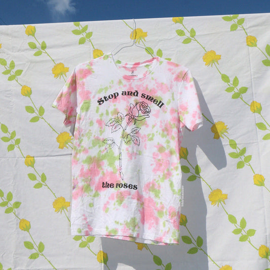 stop and smell the roses tee - 0
