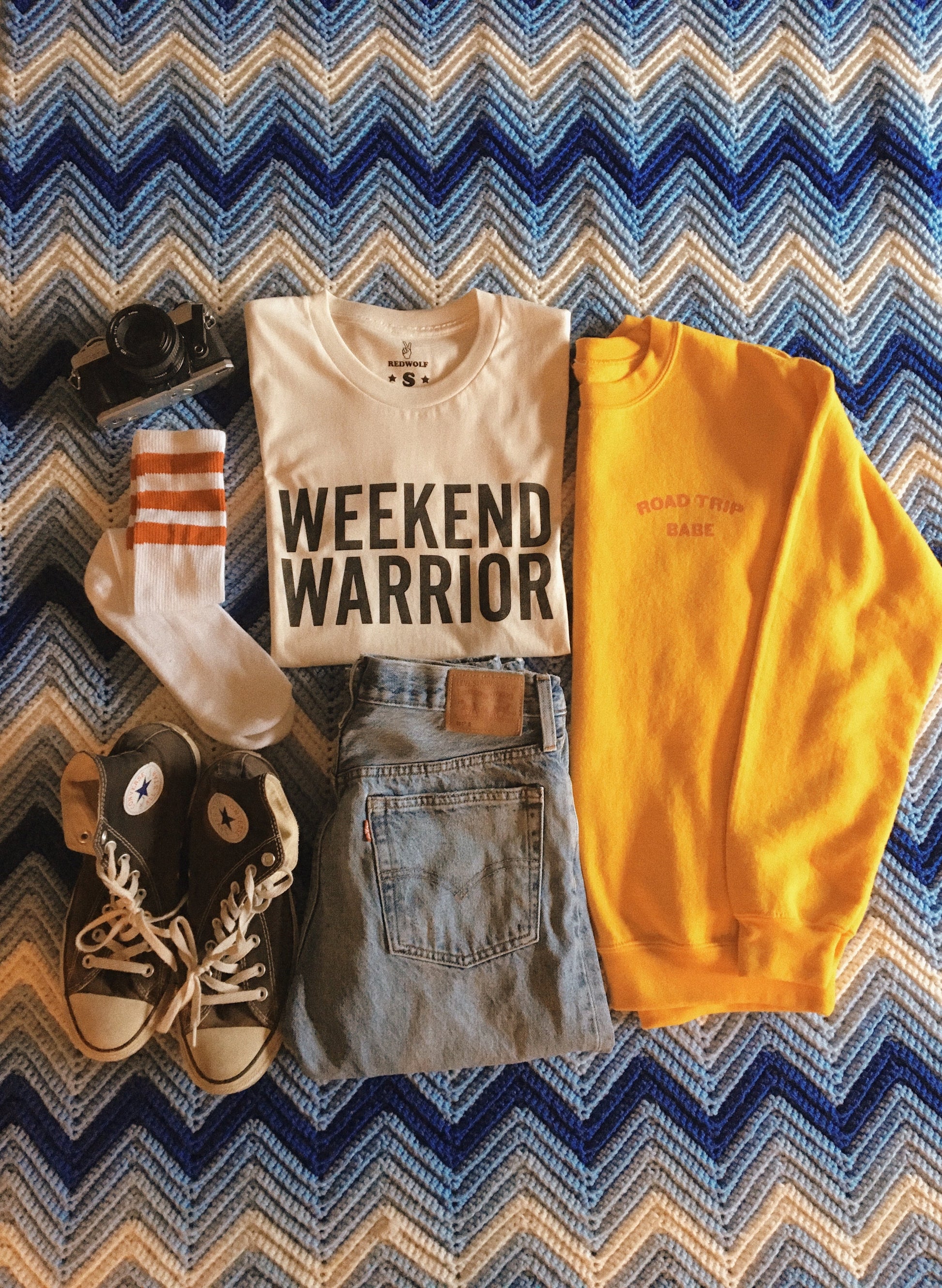 weekend warrior organic cotton tee - 8