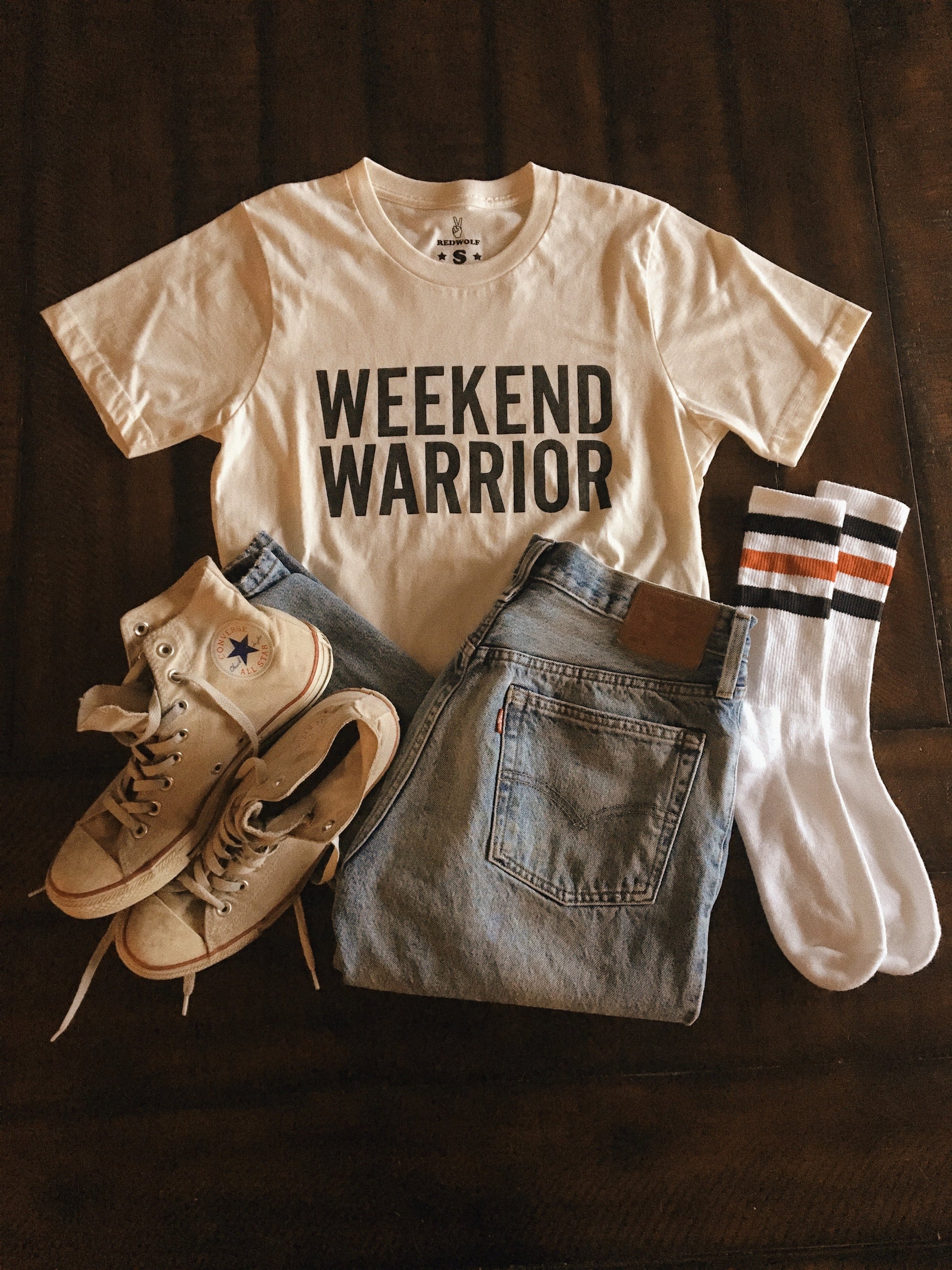 weekend warrior organic cotton tee - 6