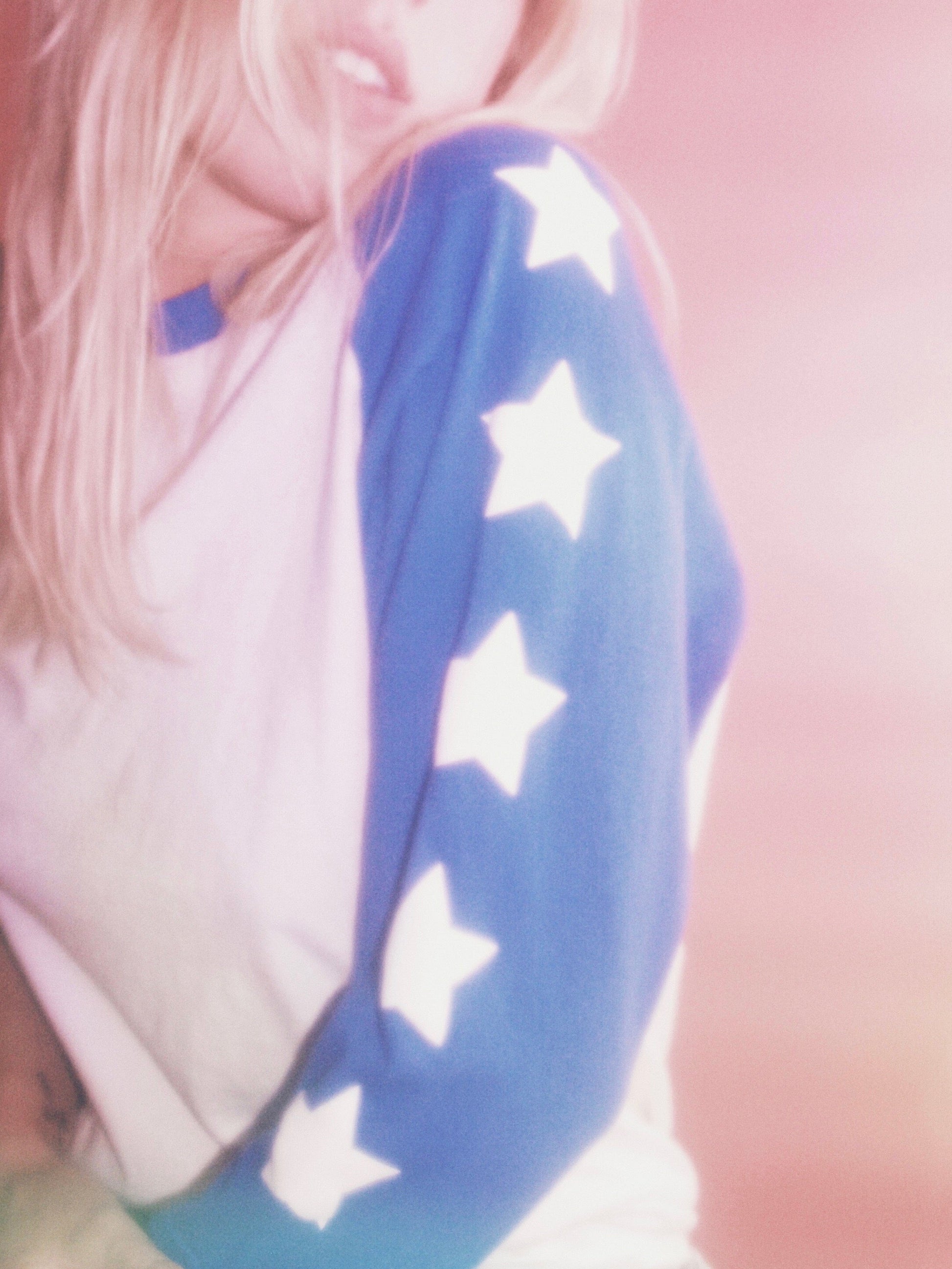 seeing stars raglan blue - 4