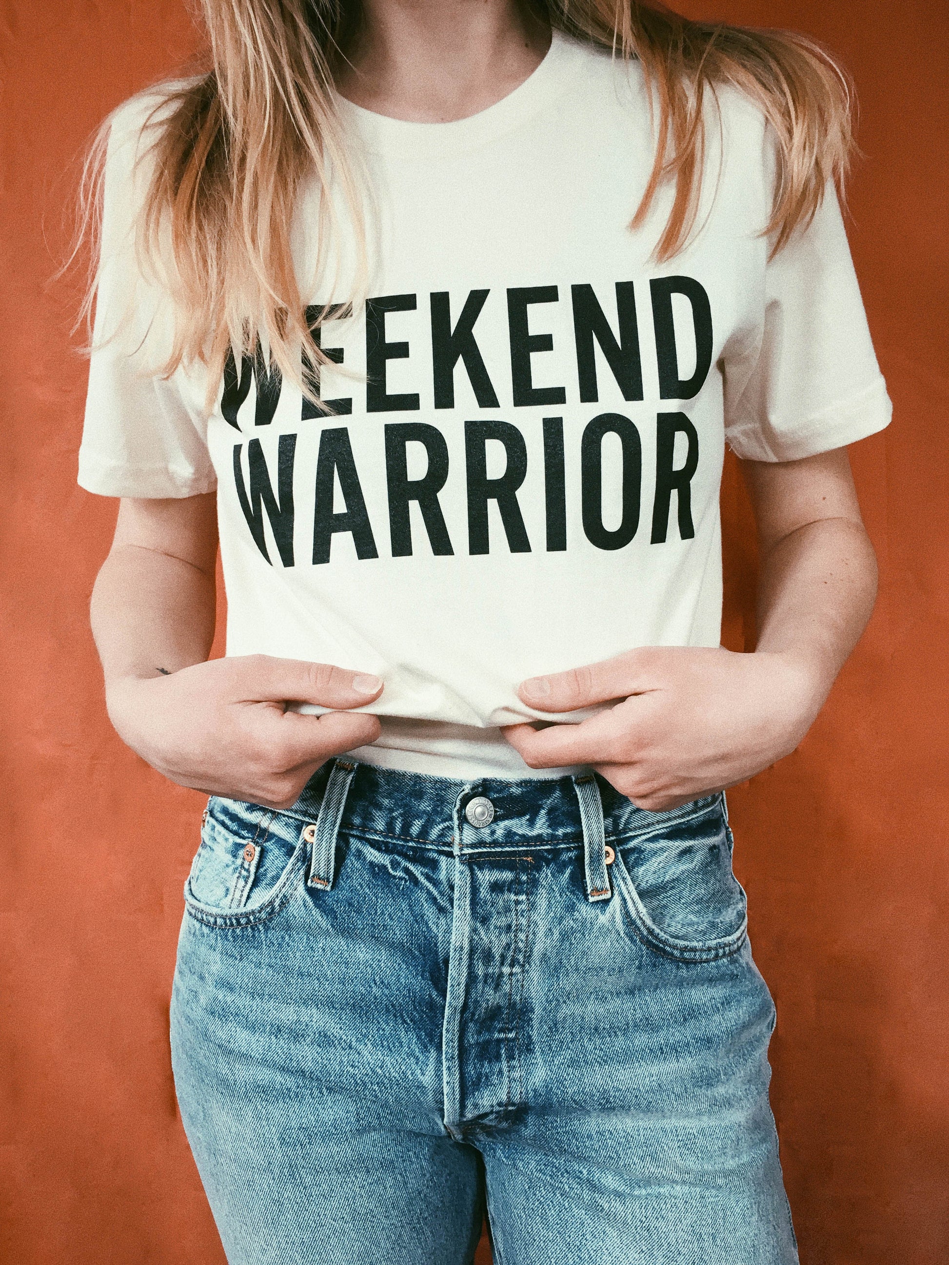 weekend warrior organic cotton tee - 3