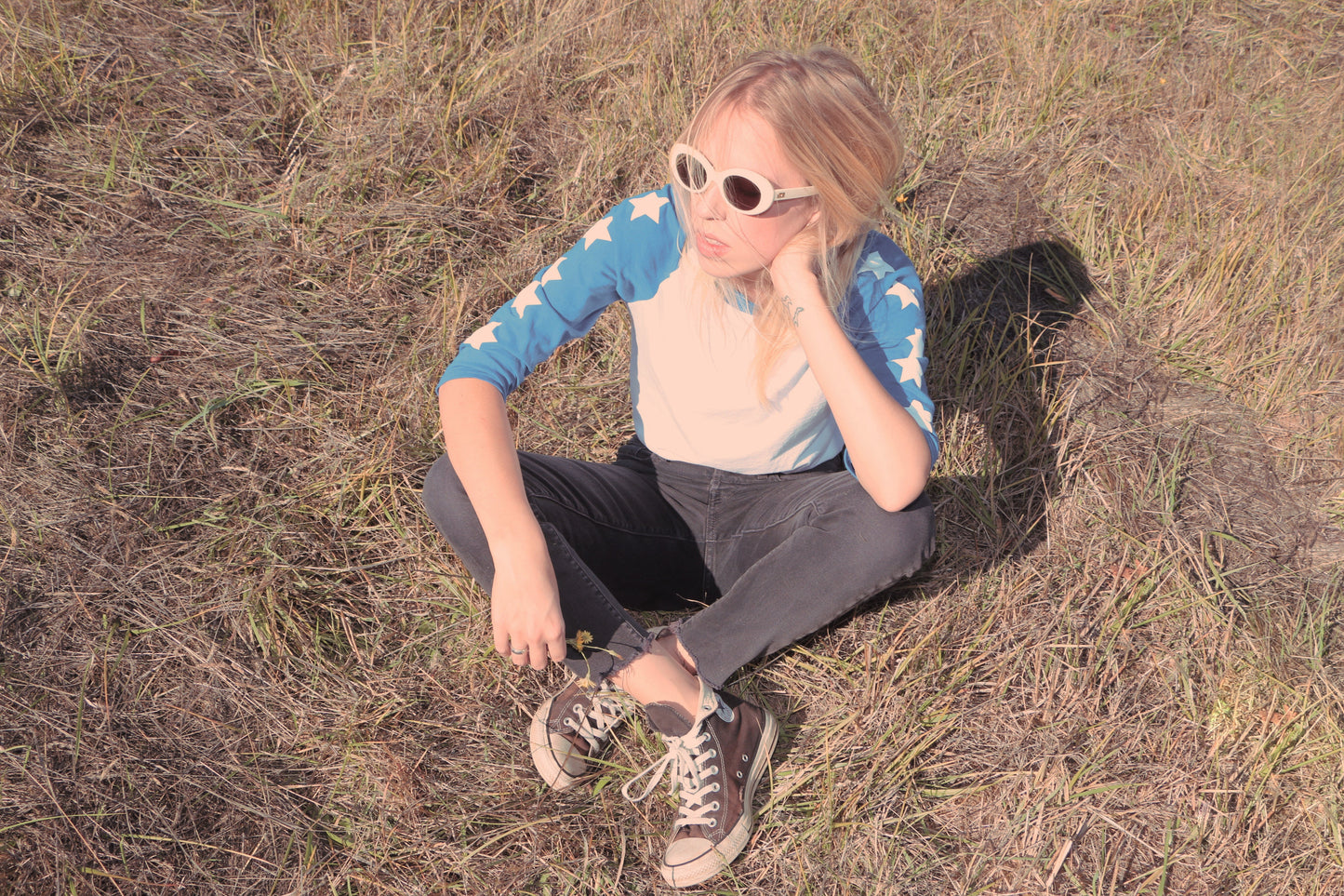 seeing stars raglan blue - 12