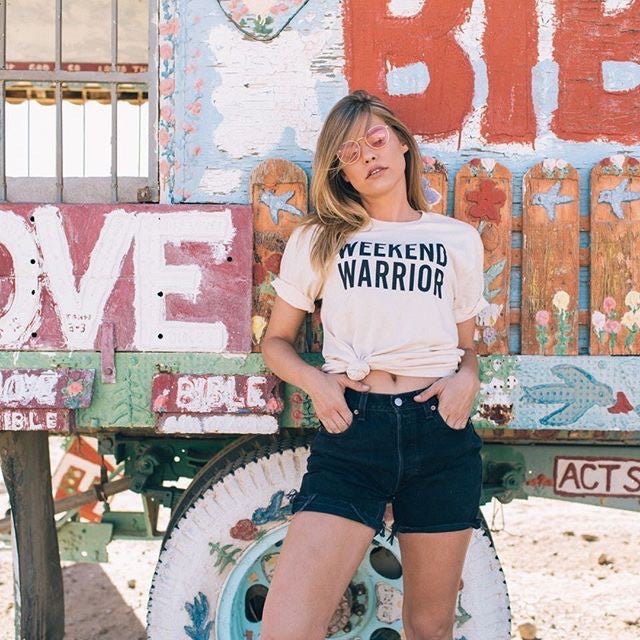 weekend warrior organic cotton tee - 5