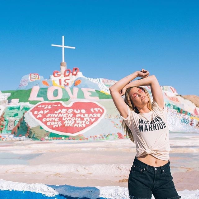 weekend warrior organic cotton tee - 9