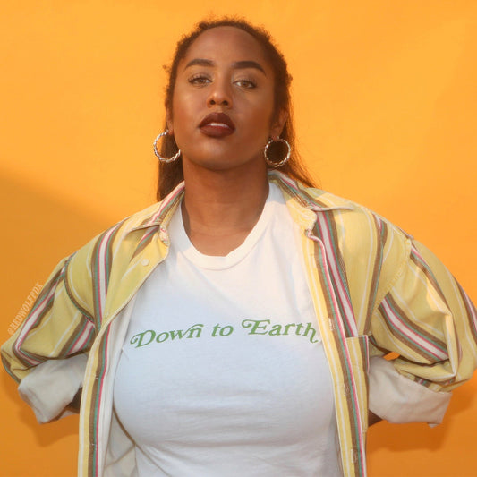 down to earth tee - 1 REDWOLF