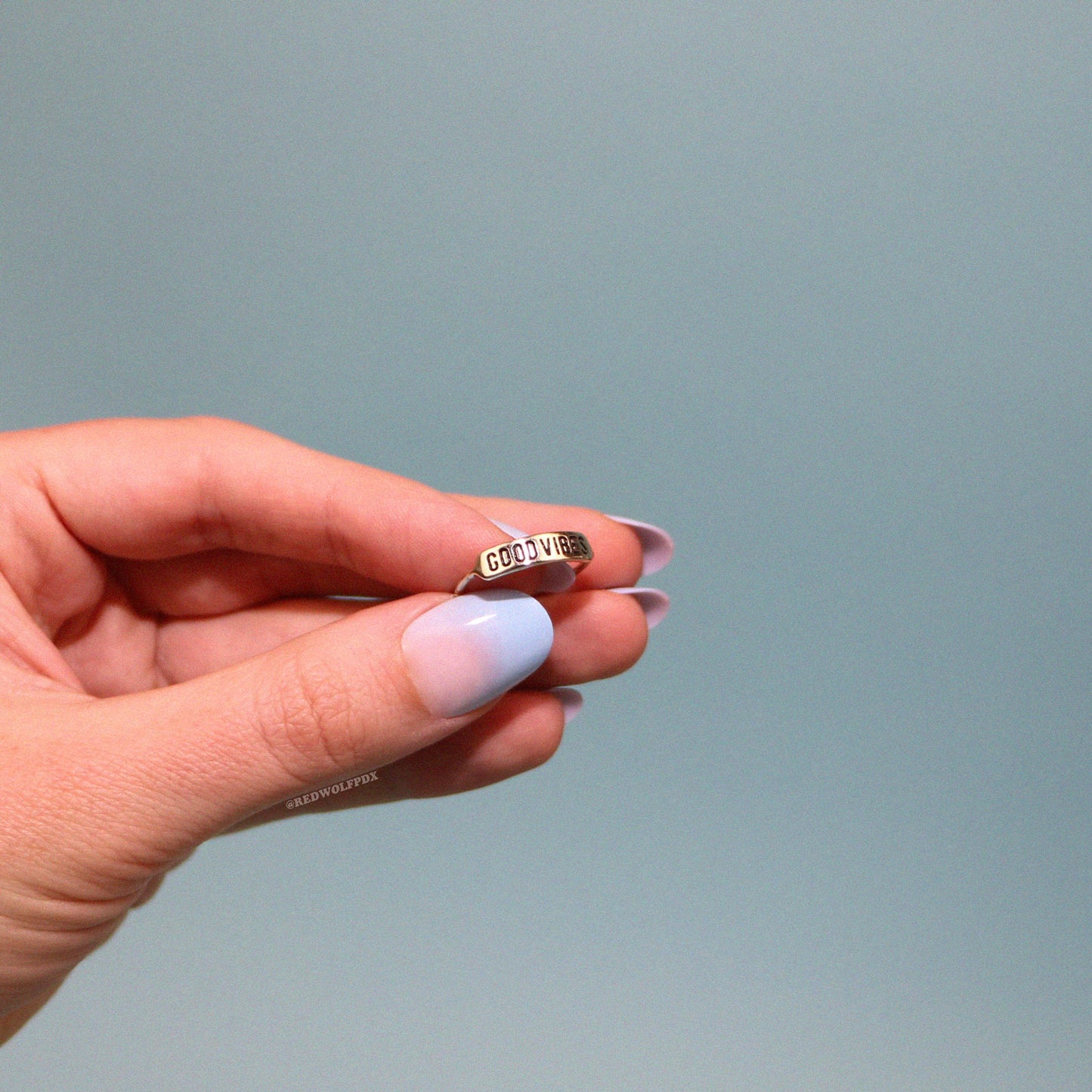 GOOD VIBES RING