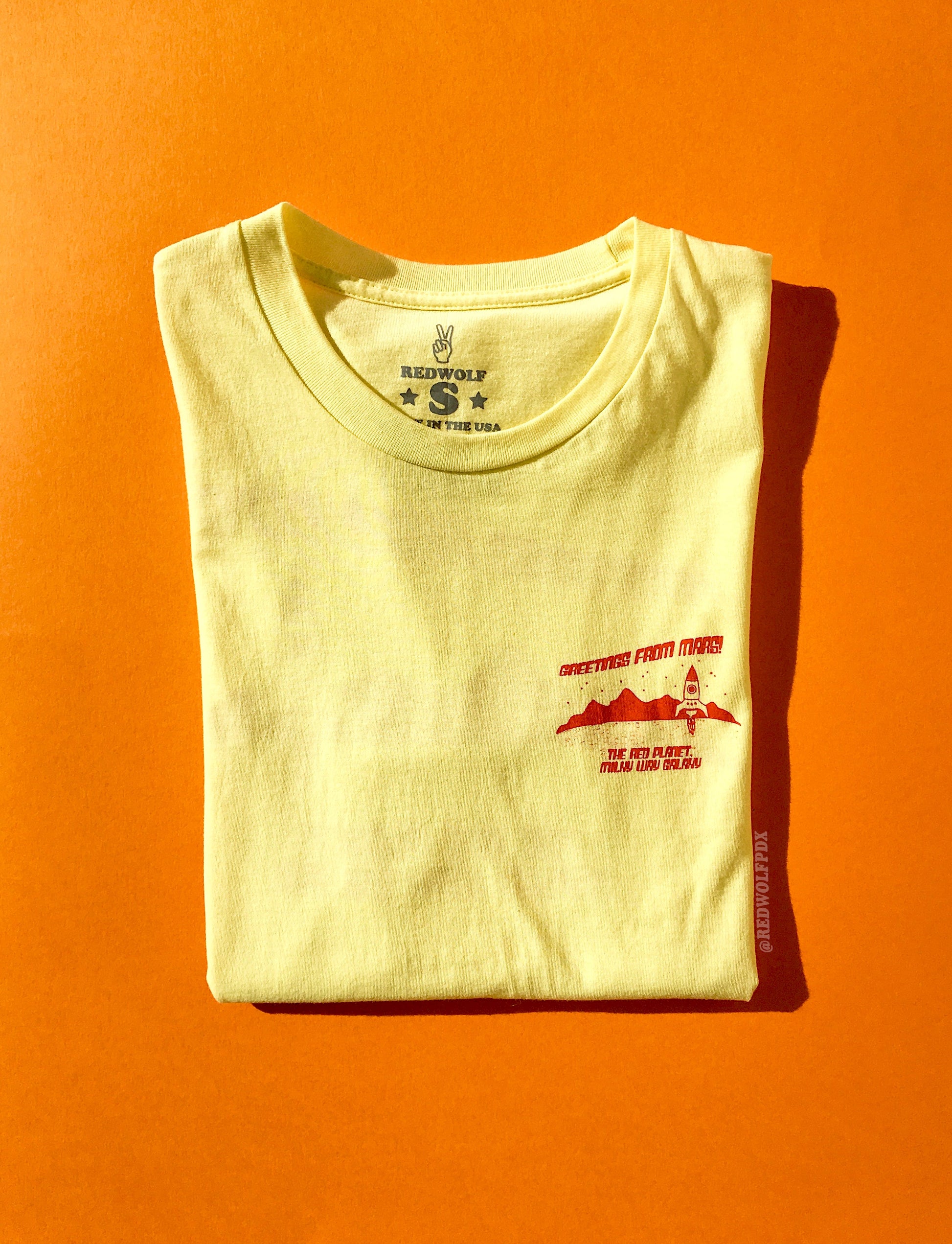 - Mars Tourist Tee - REDWOLF