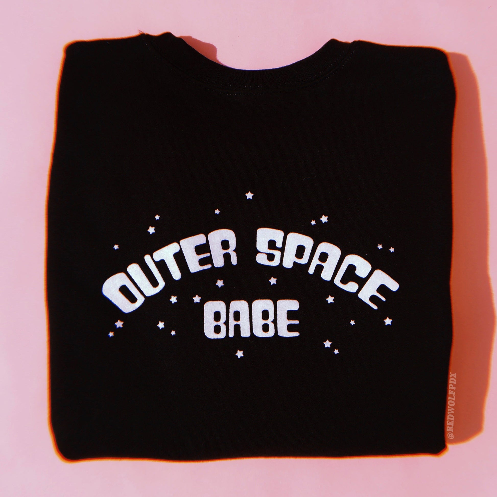  sweatshirt - Outer Space Babe Sweatshirt - REDWOLF