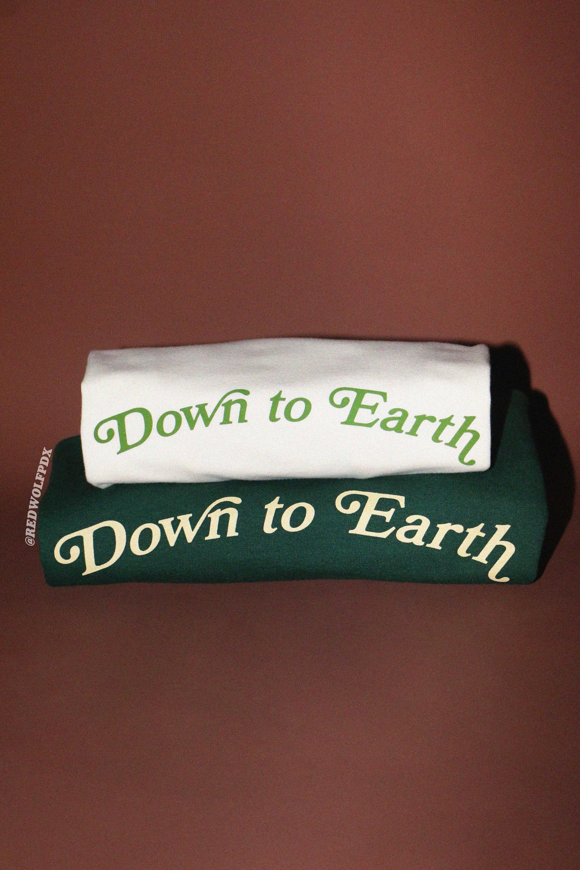 down to earth tee - 7 REDWOLF