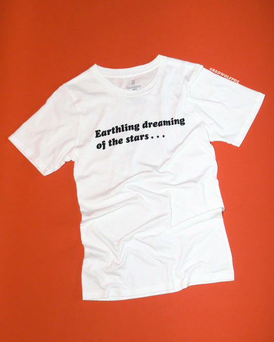 EARTHLING DREAMING OF THE STARS TEE