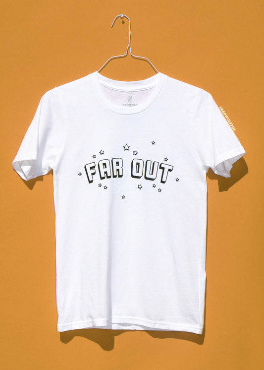 FAR OUT TEE - REDWOLF
