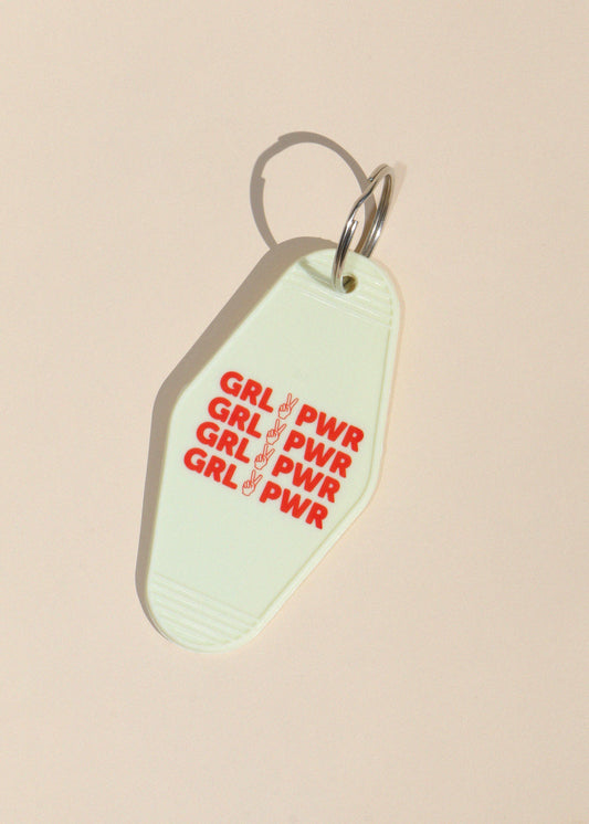 GRL PWR Keychain - REDWOLF