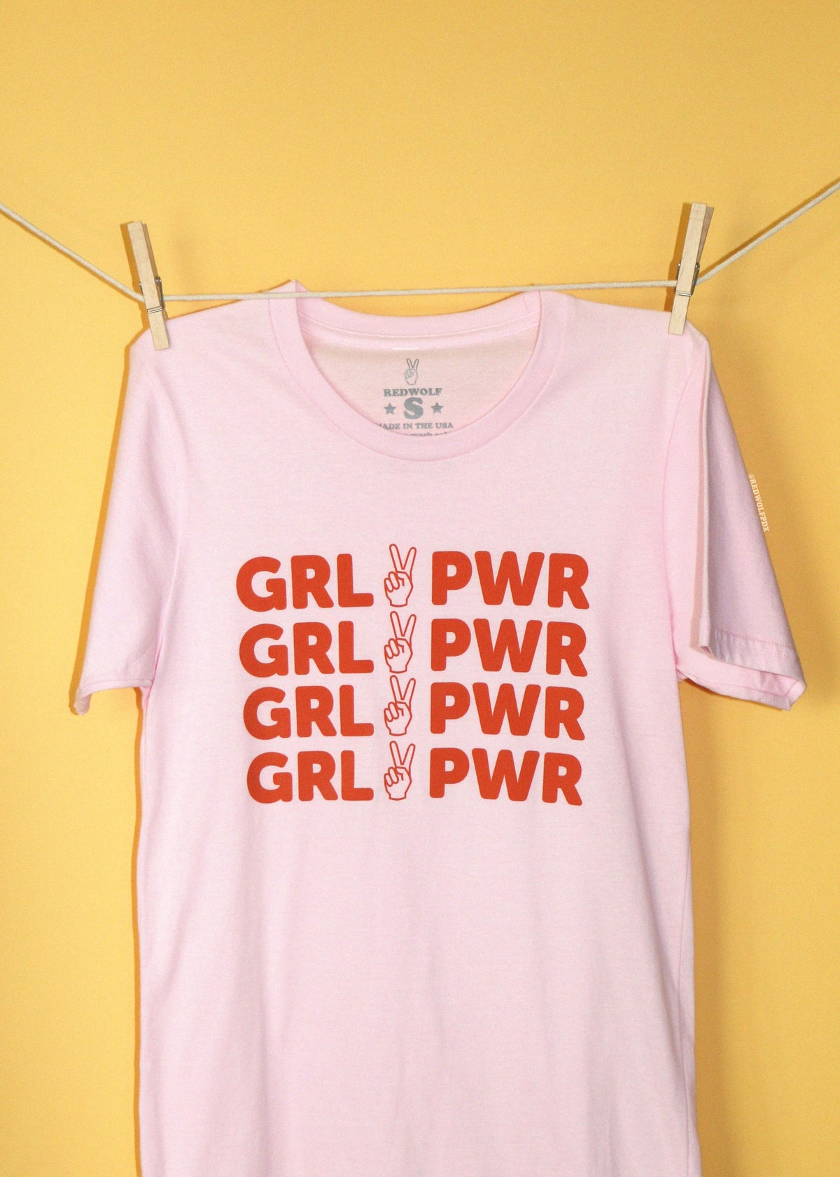 GIRL POWER TEE - PINK