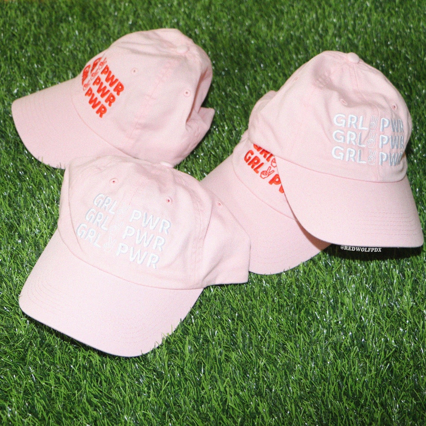 GIRL POWER Baseball Cap - Light Pink - 14