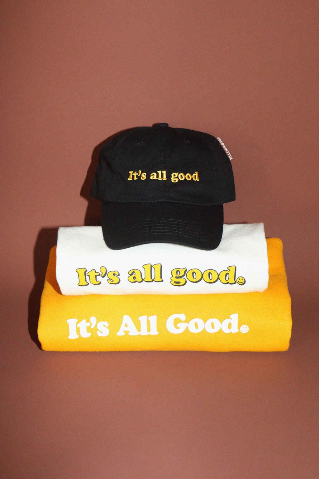 IT'S ALL GOOD SMILEY FACE SWEATSHIRT