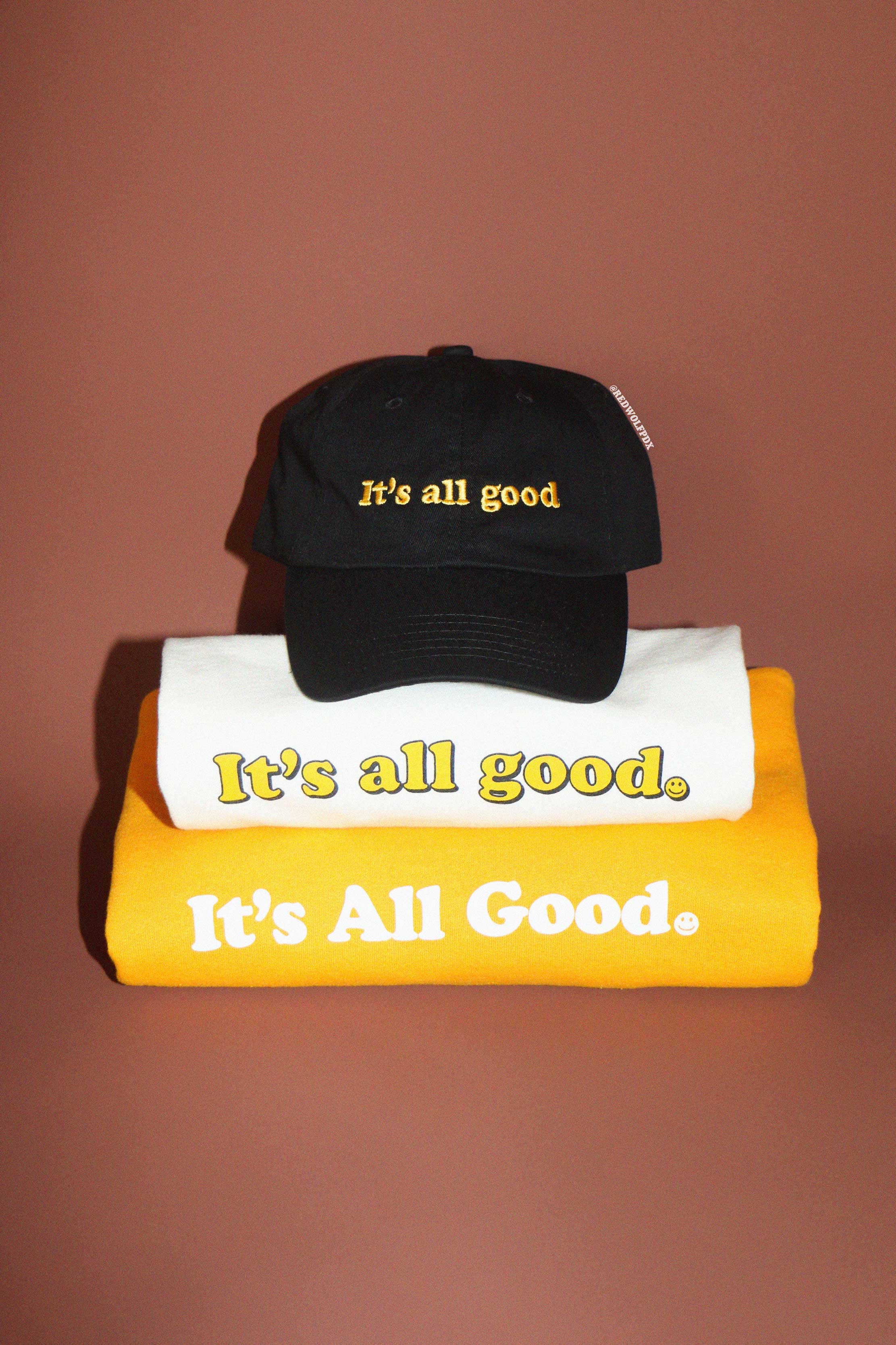 IT'S ALL GOOD SMILEY FACE SWEATSHIRT
