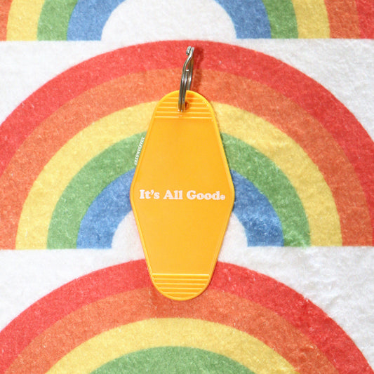 IT'S ALL GOOD :) KEYCHAIN