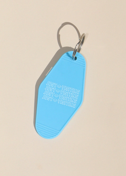 Just Visiting Keychain - REDWOLF