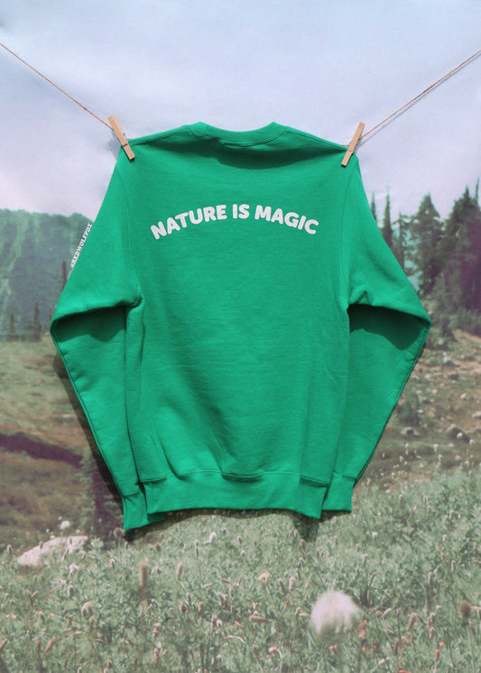 NATURE IS MAGIC SWEATSHIRT - REDWOLF