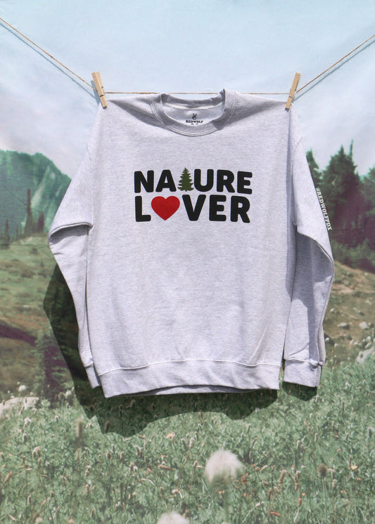 NATURE LOVER SWEATSHIRT - REDWOLF