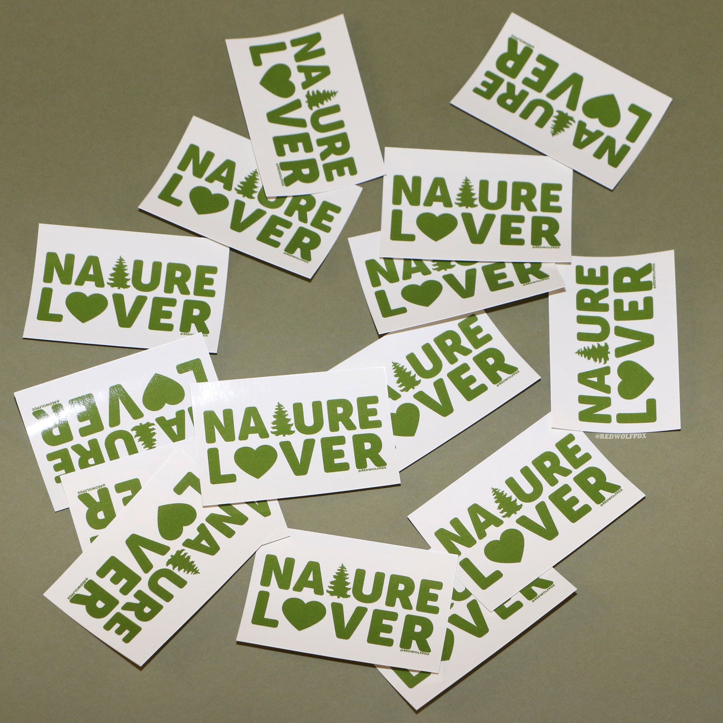 NATURE LOVER sticker