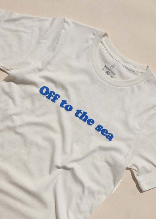 OFF TO THE SEA TEE - REDWOLF