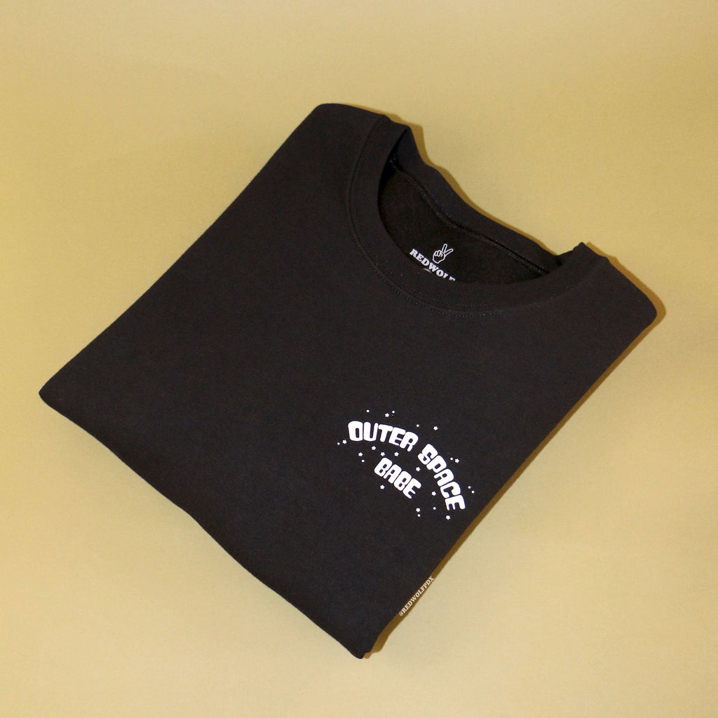 outer space babe sweatshirt - 1