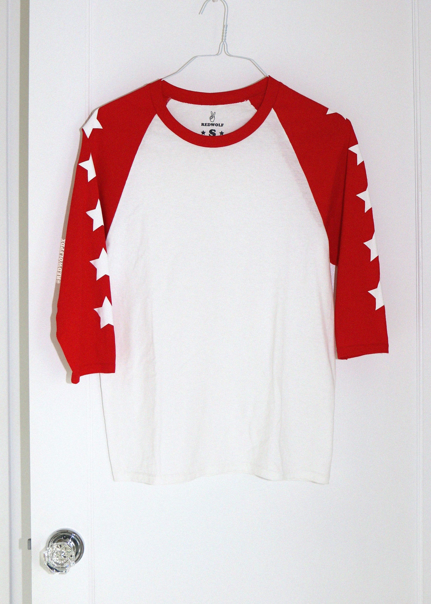 Seeing Stars Raglan RED - REDWOLF