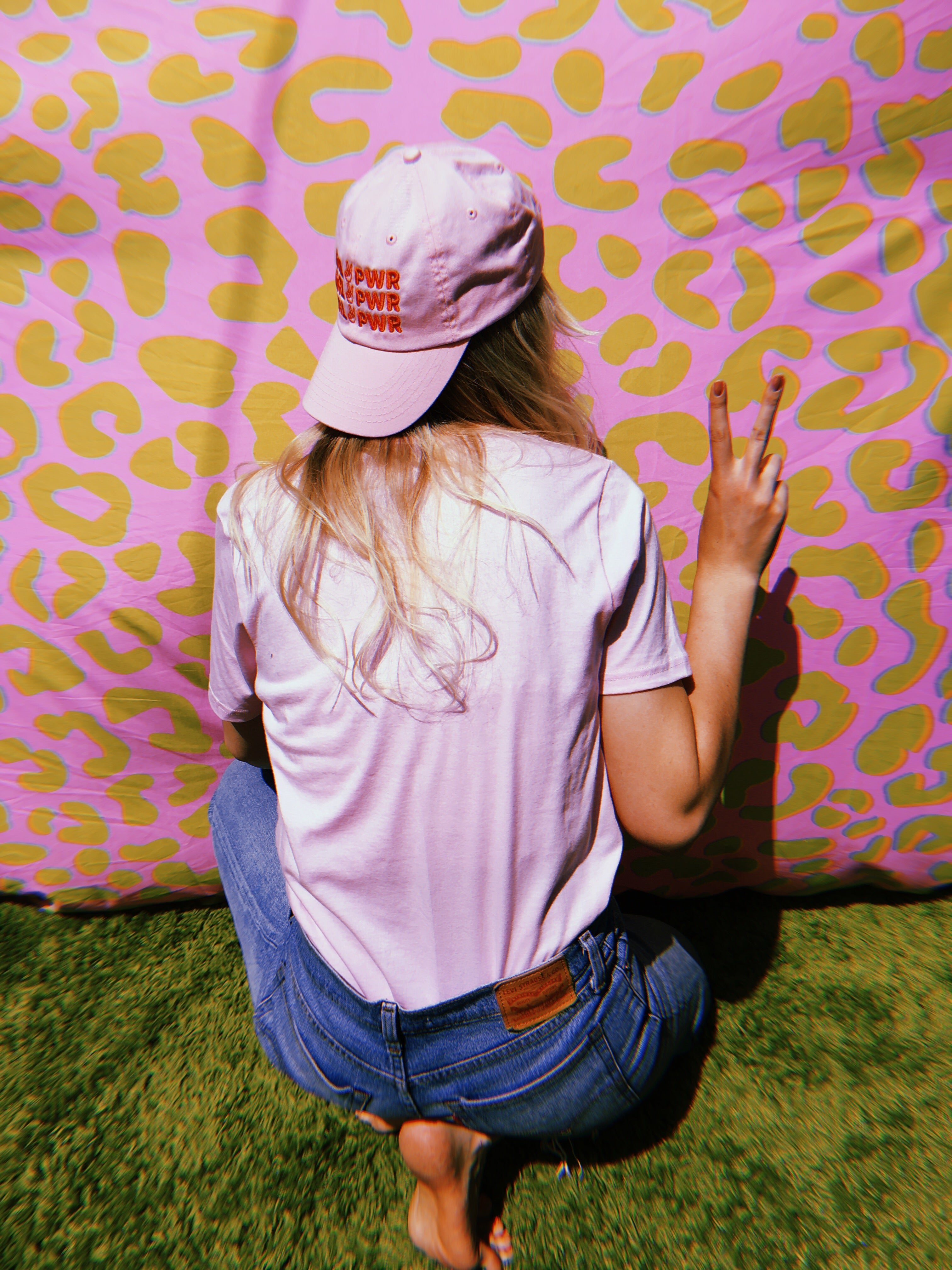 GIRL POWER Baseball Cap - Light Pink - 8