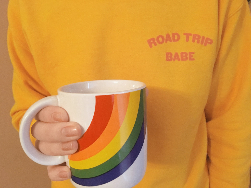 road trip babe sweatshirt - 5