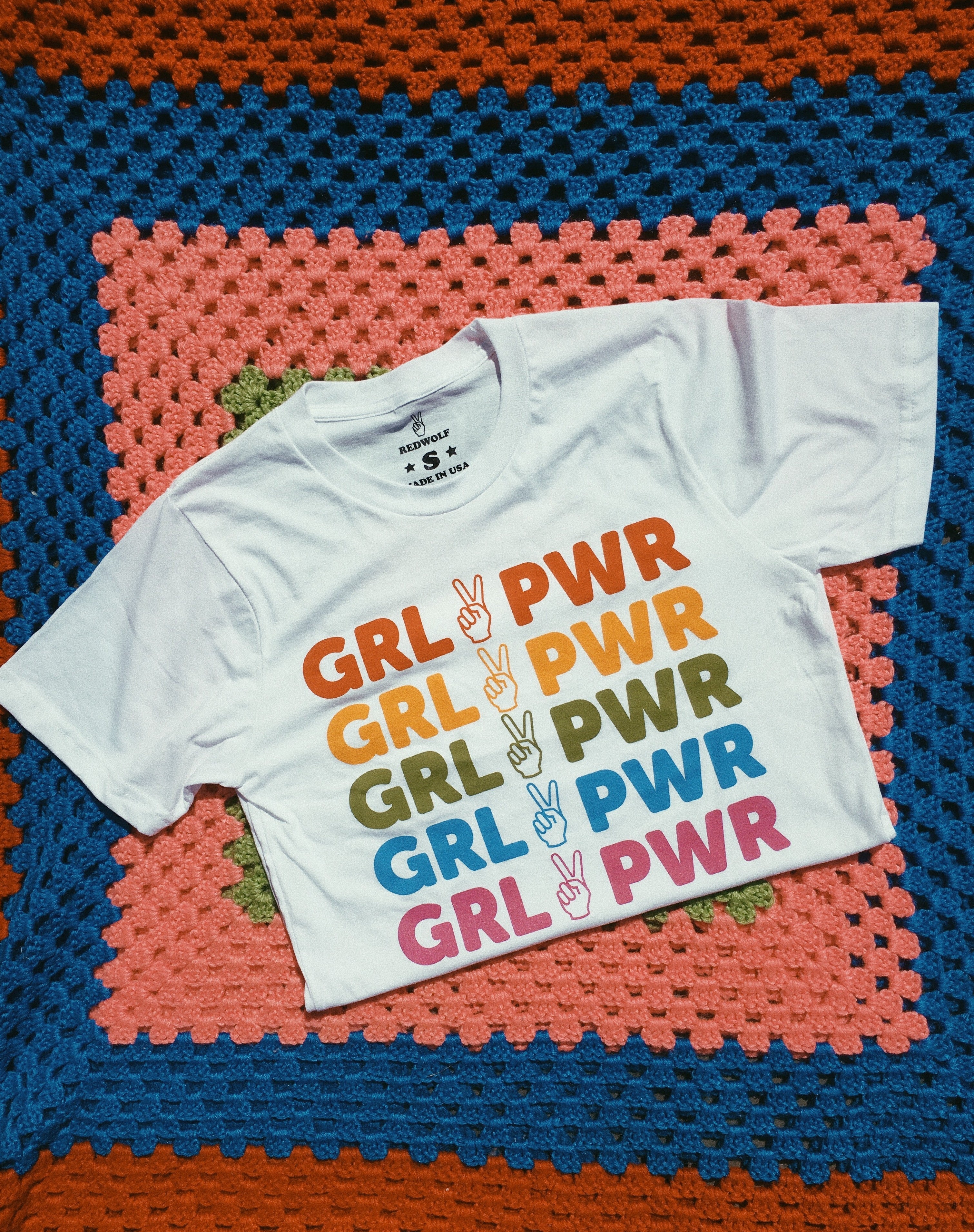 girl power rainbow tee - 18