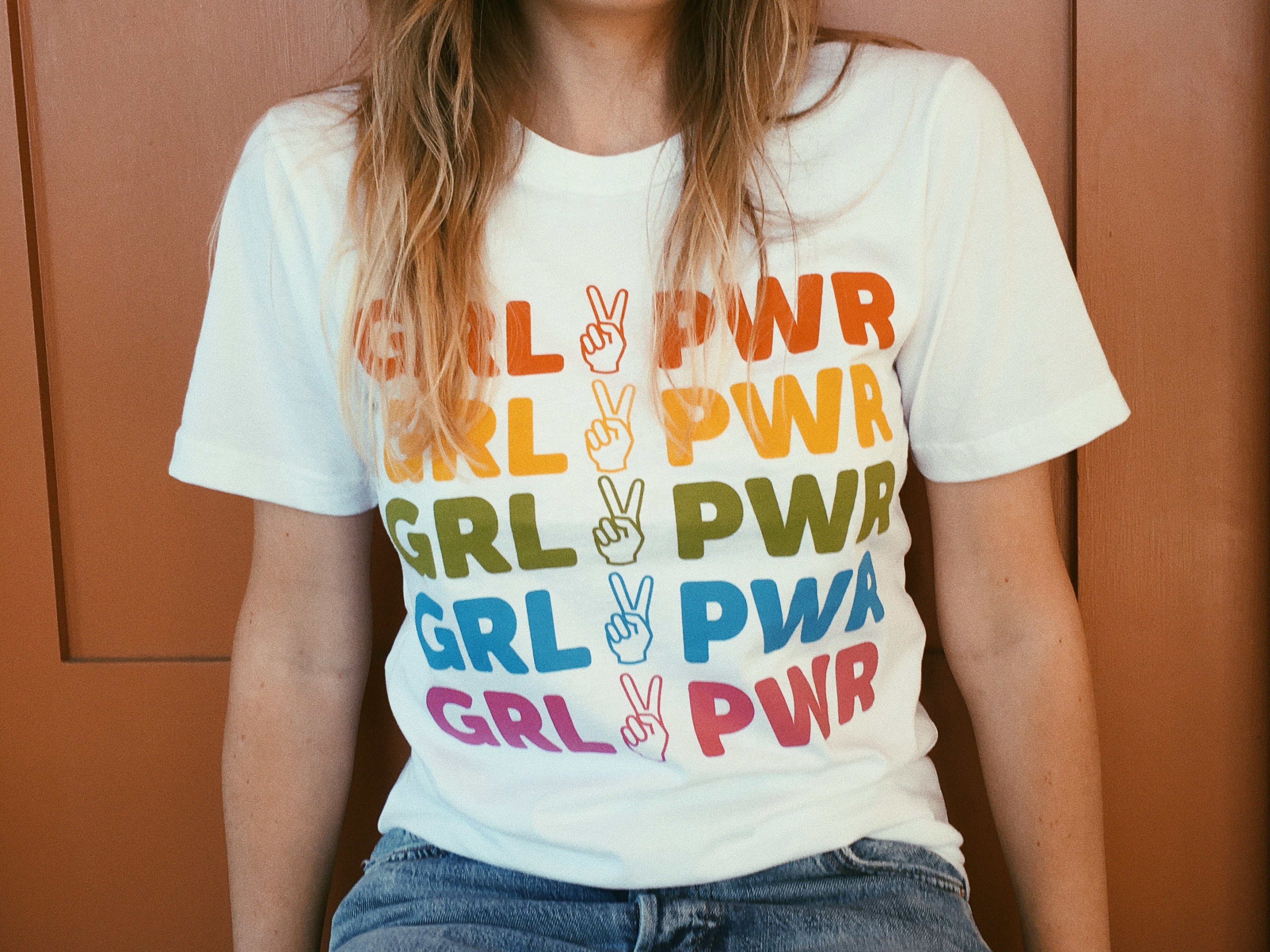 girl power rainbow tee - 14