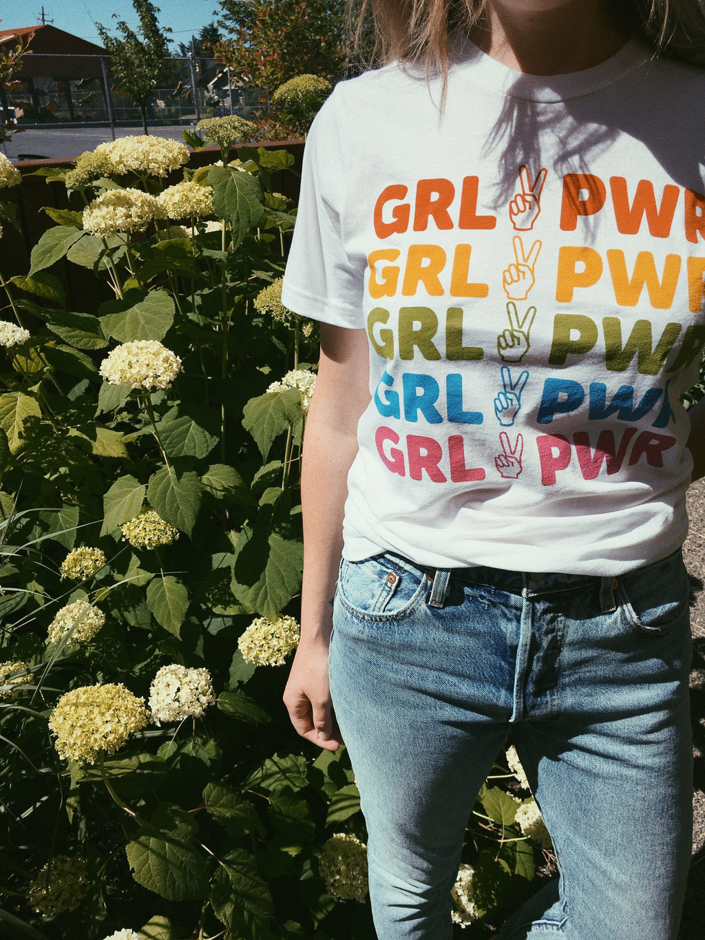 girl power rainbow tee - 20