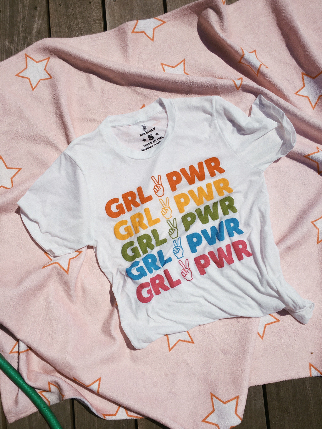 girl power rainbow tee - 19