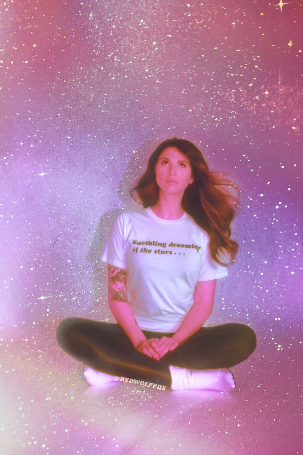 EARTHLING DREAMING OF THE STARS TEE - 1
