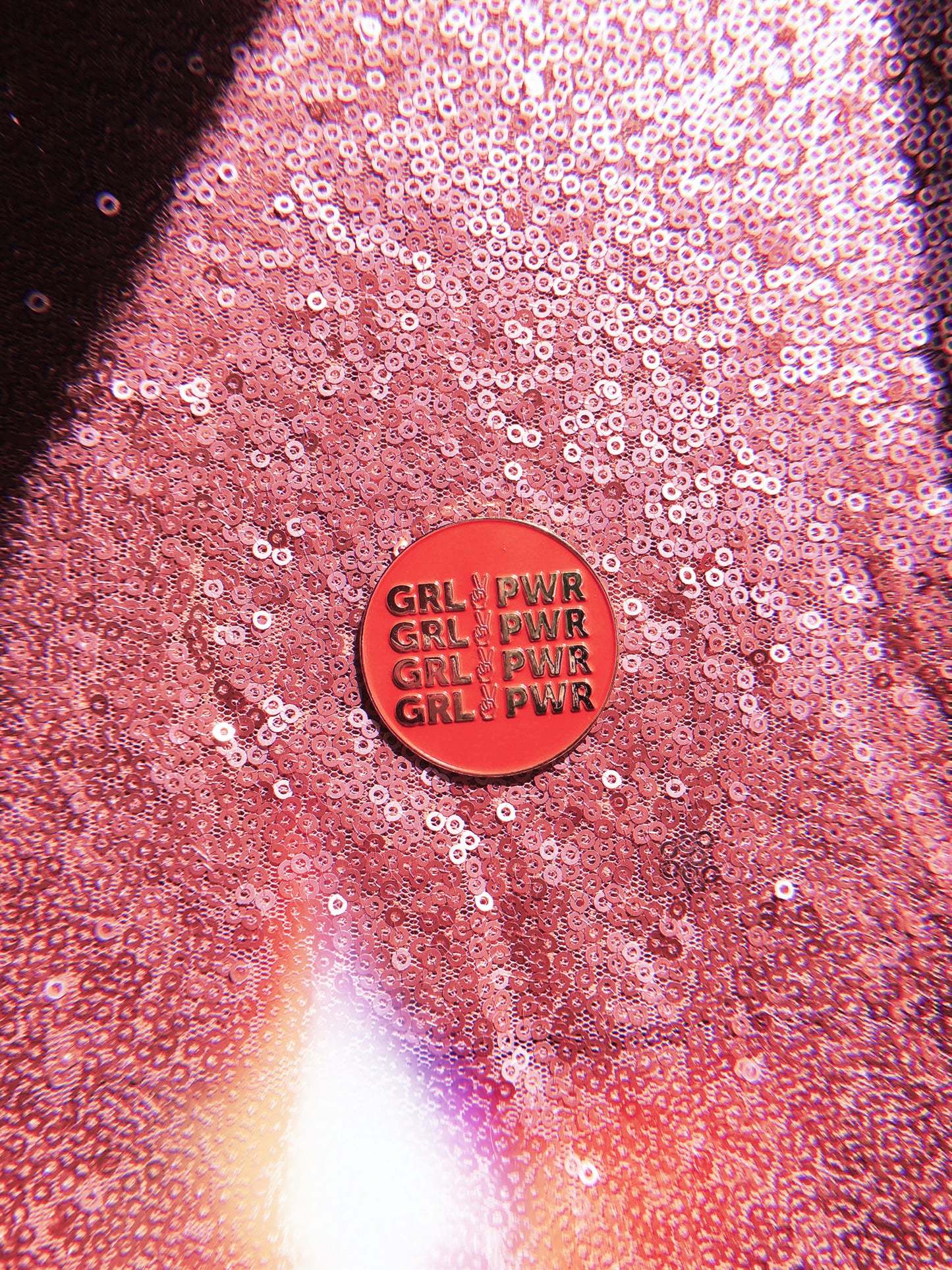  pin - Girl Power Pin - REDWOLF