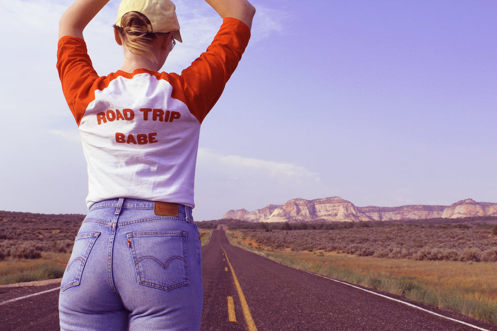 road trip babe raglan - 14