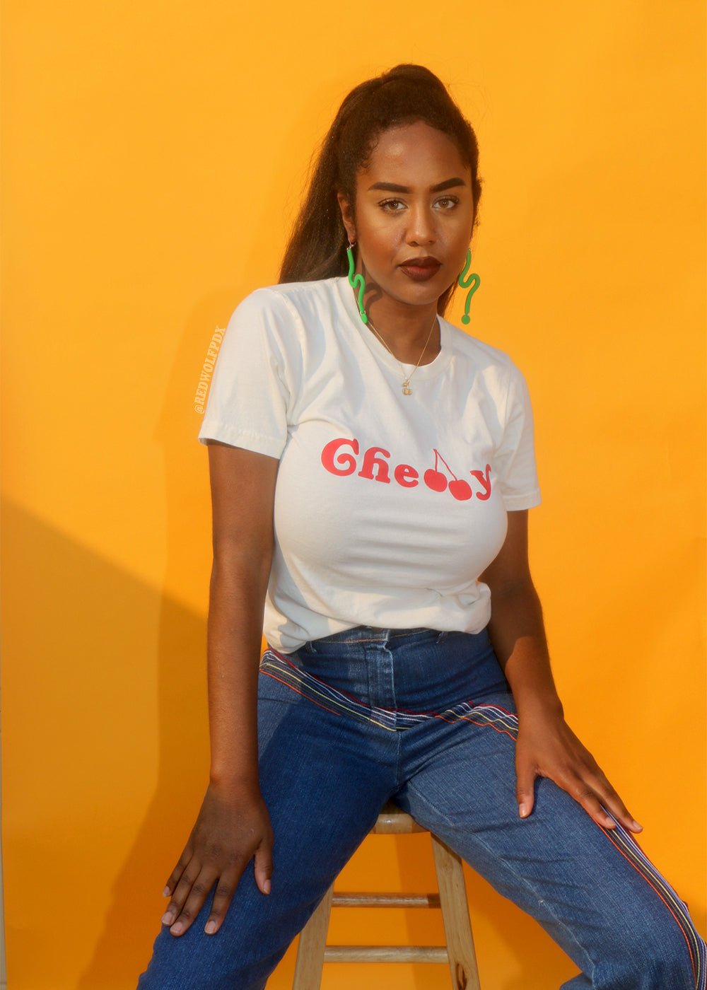 cherry tee - 1