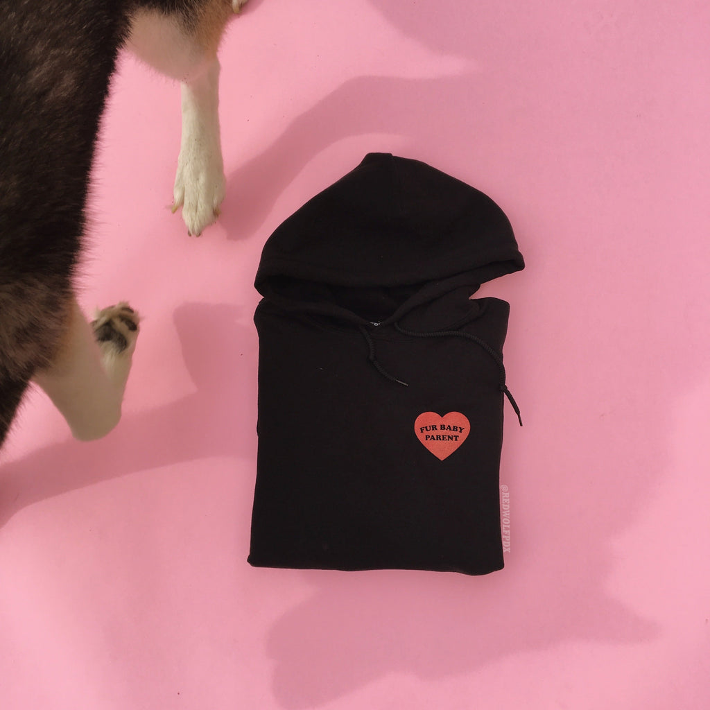 fur baby parent hoodie - 4