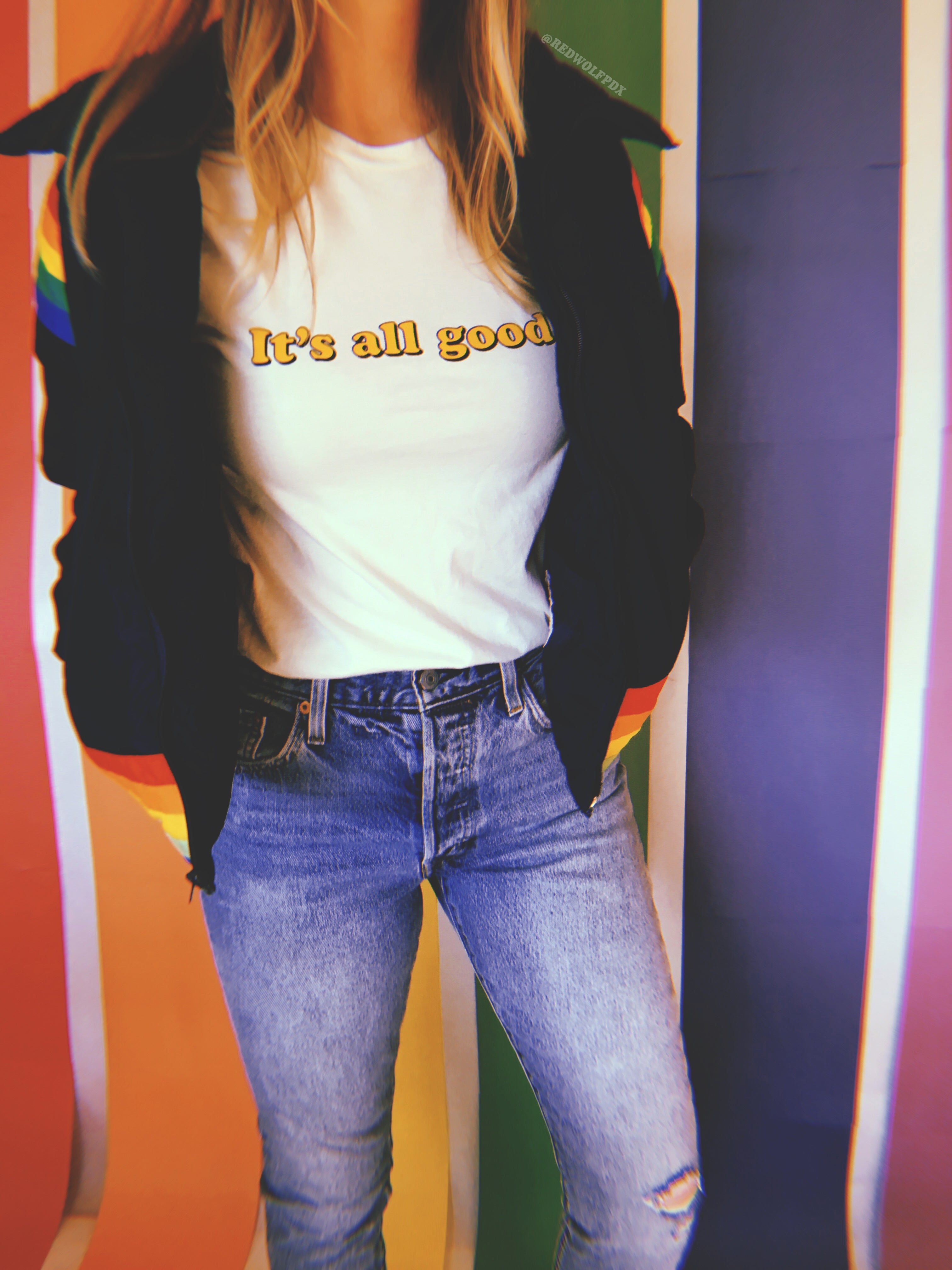 IT'S ALL GOOD :) TEE - 11