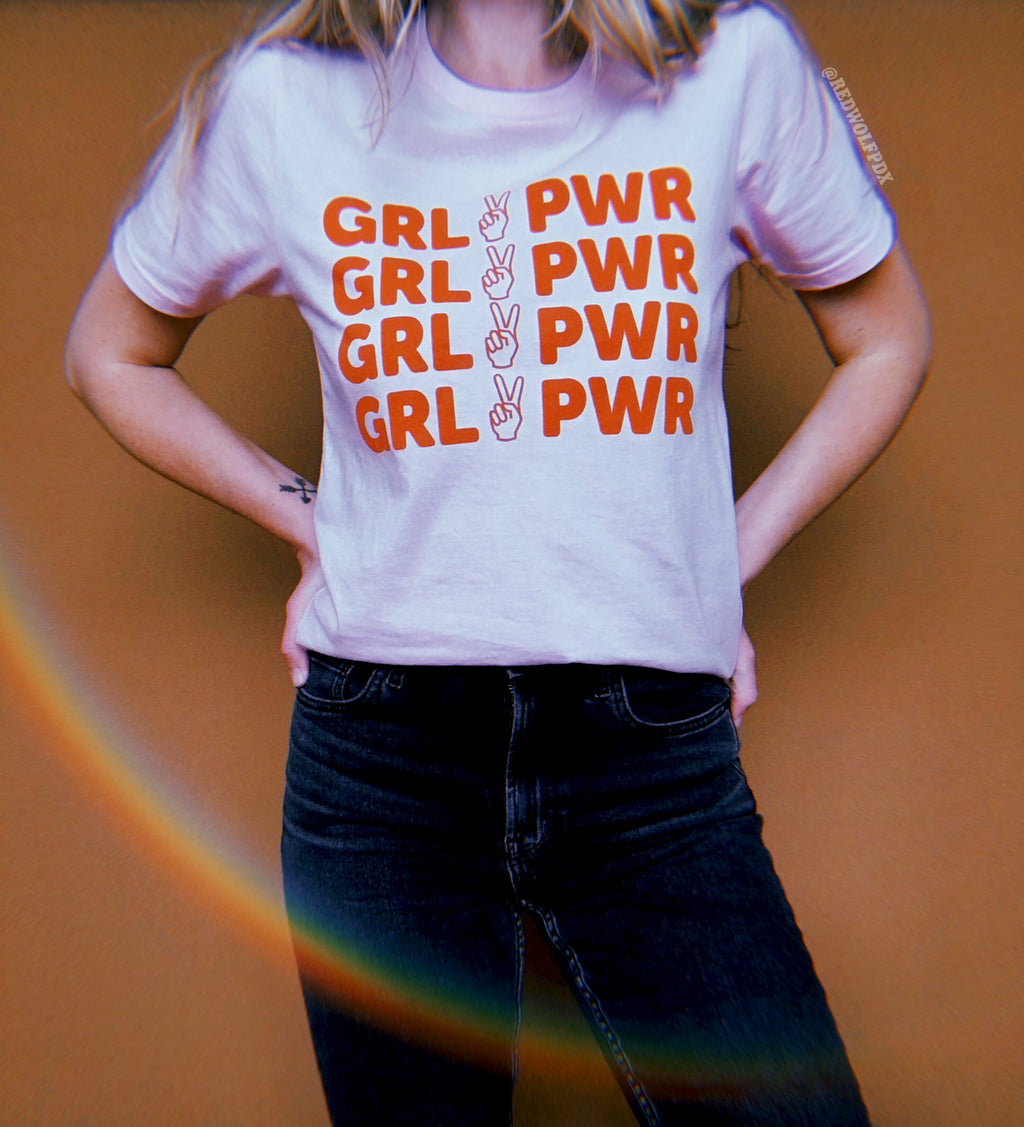 girl power tee pink - 10