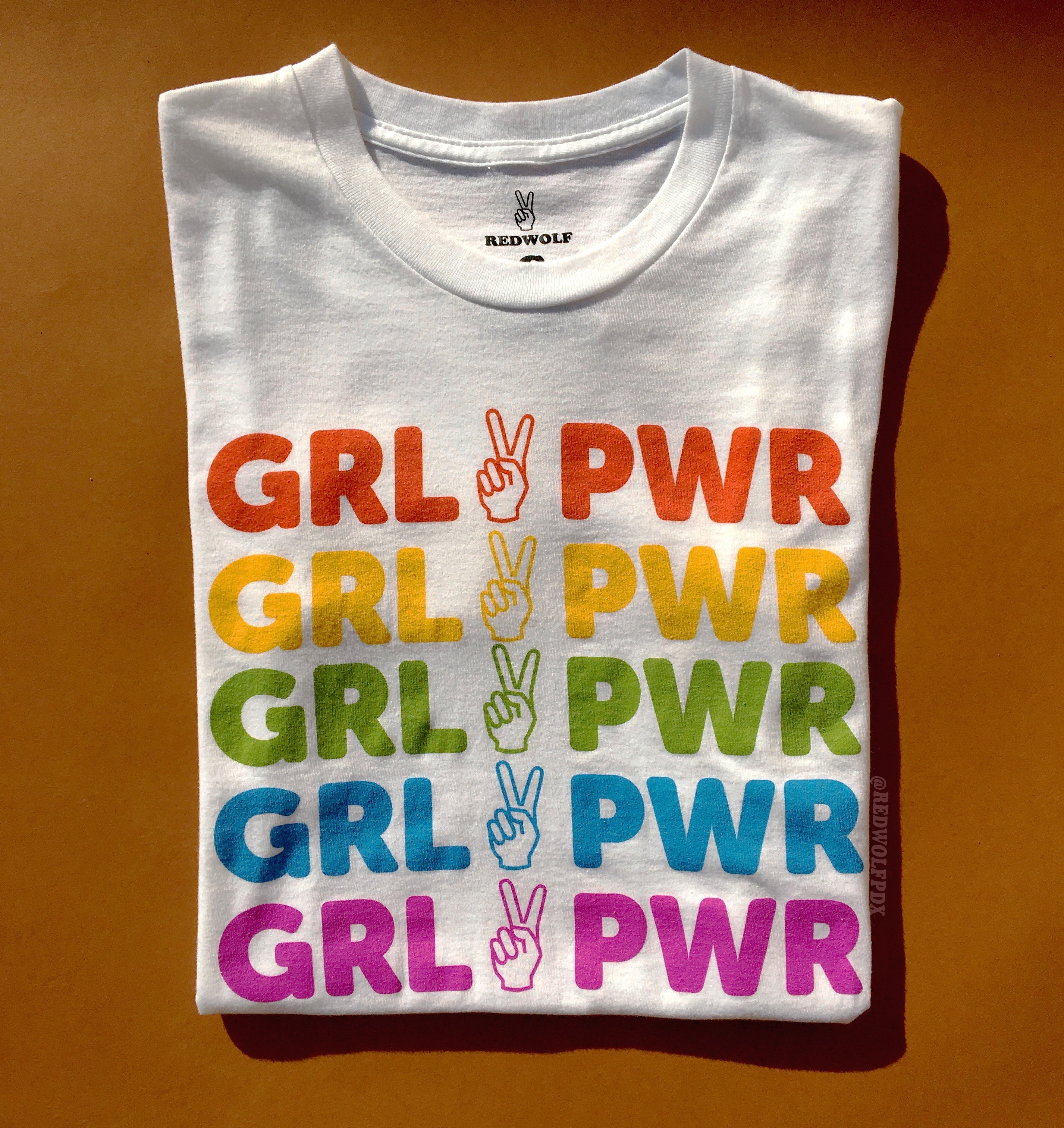girl power rainbow tee - 5