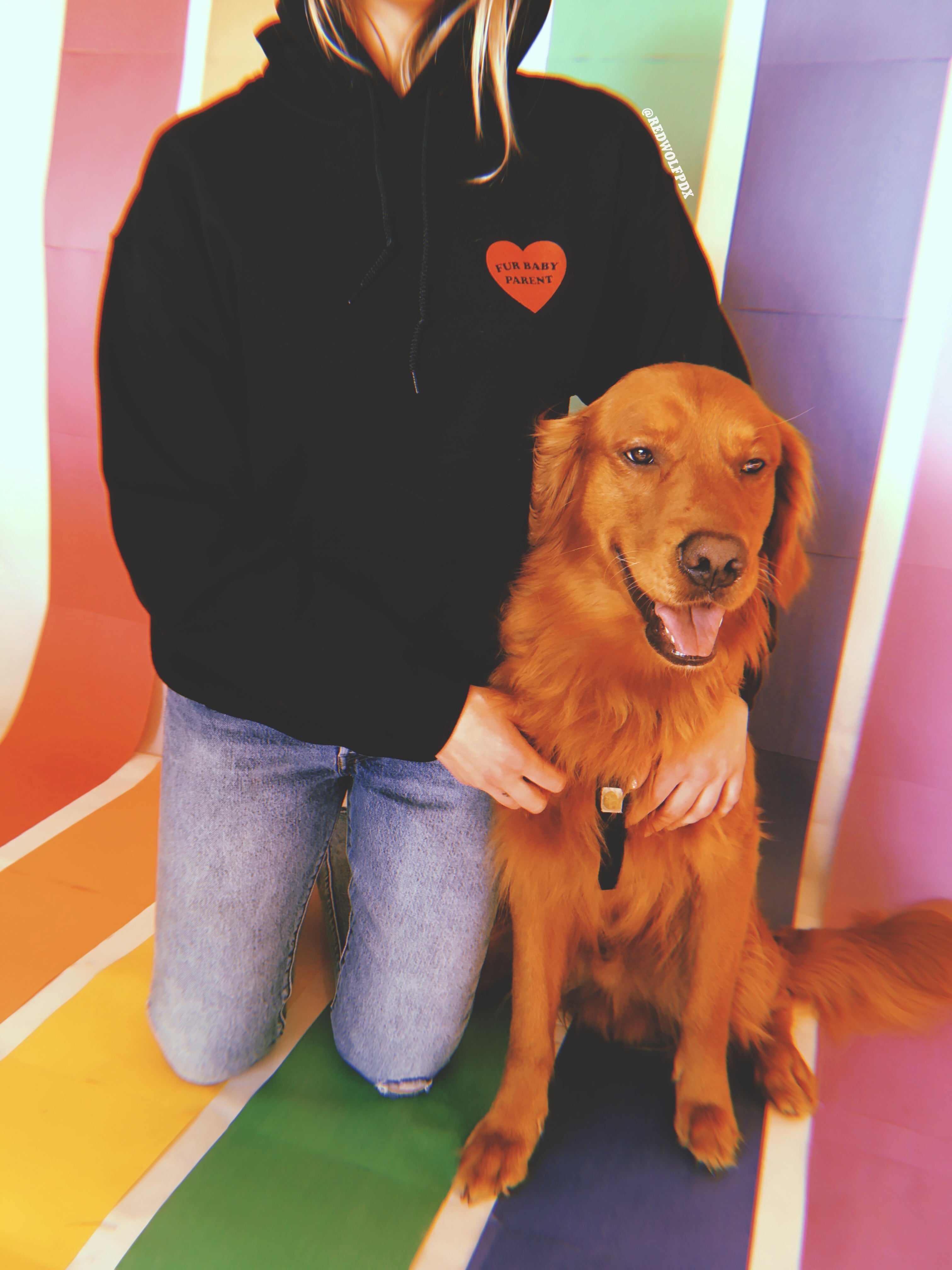 fur baby parent hoodie - 1